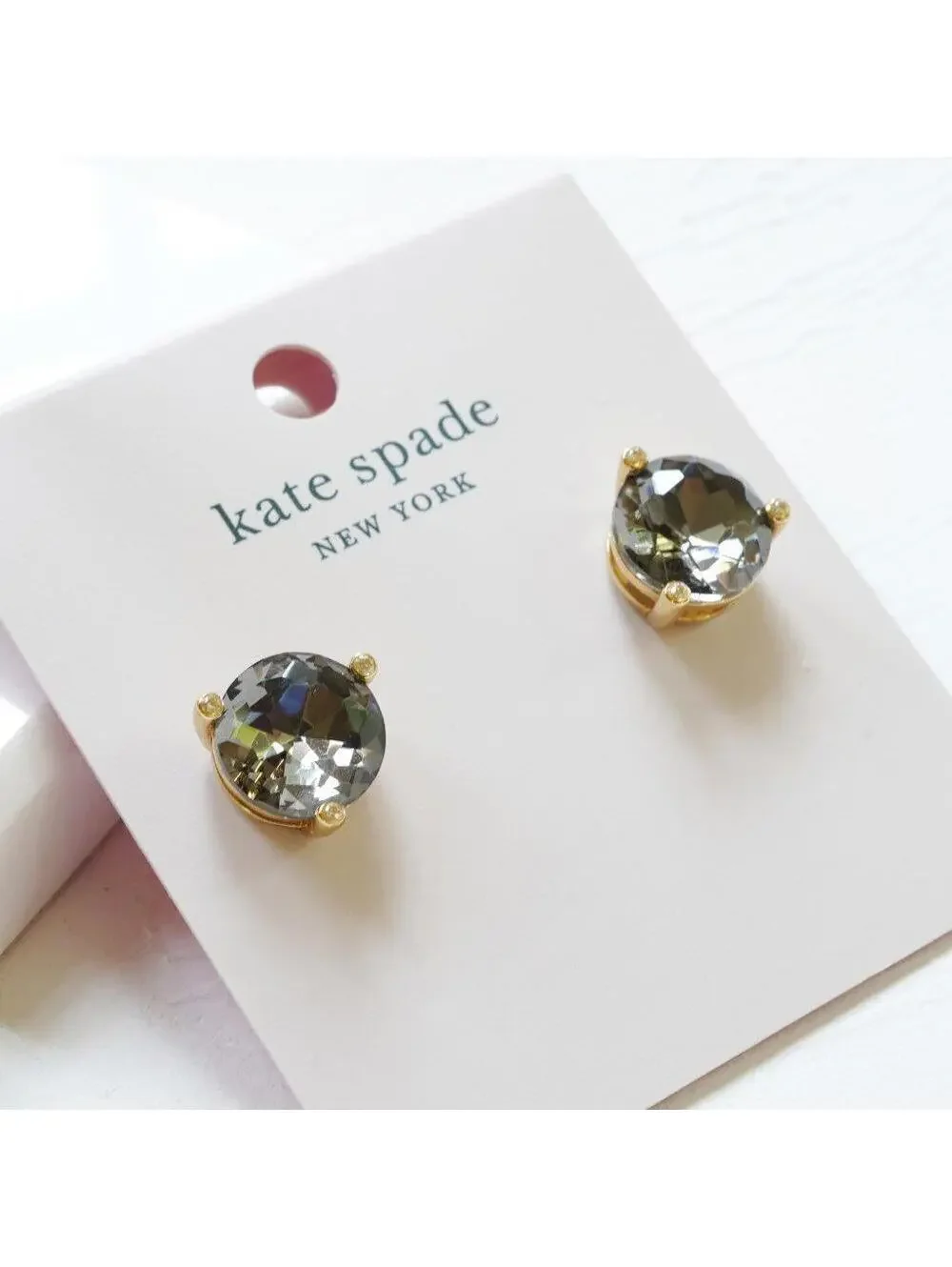 Kate Spade Rise and Shine Crystal Stud Earrings